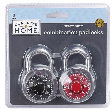 Complete Home Same Combination Padlock Walgreens