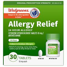 Walgreens Wal-Zyr Cetirizine Hydrochloride Tablets | Walgreens