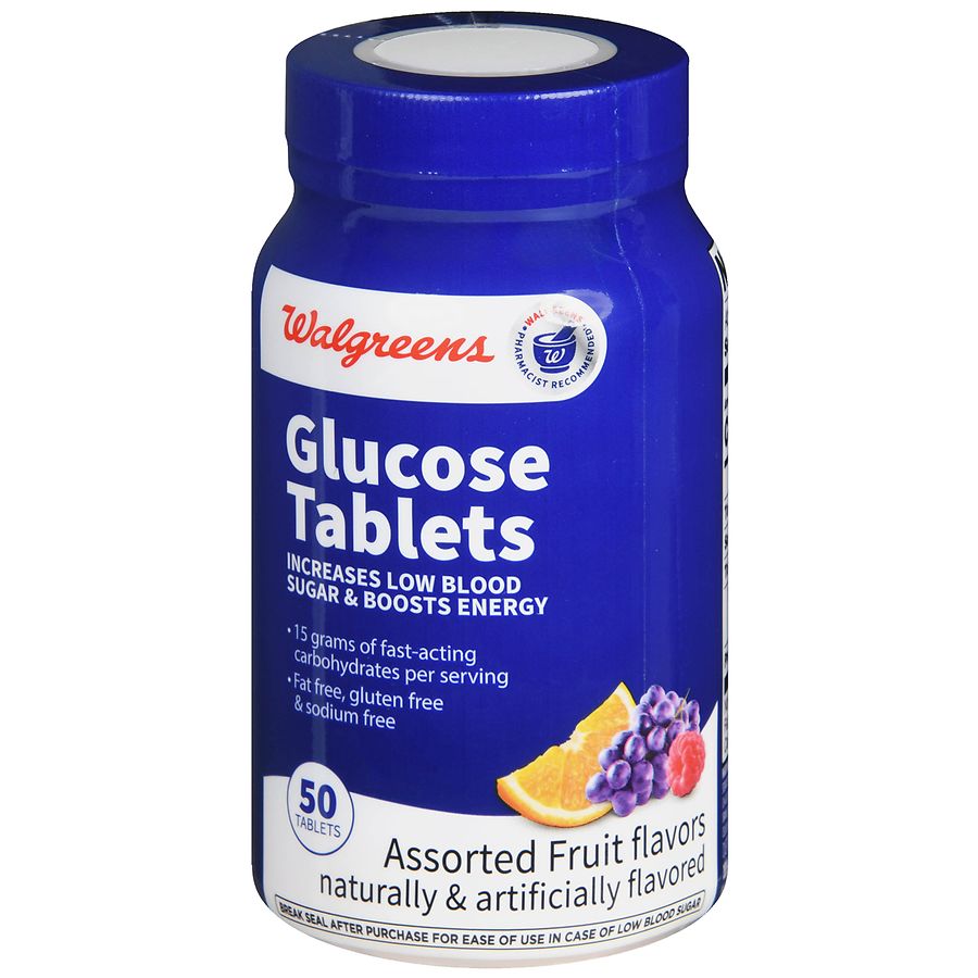 Walgreens Glucose Tablets Fruit | Walgreens