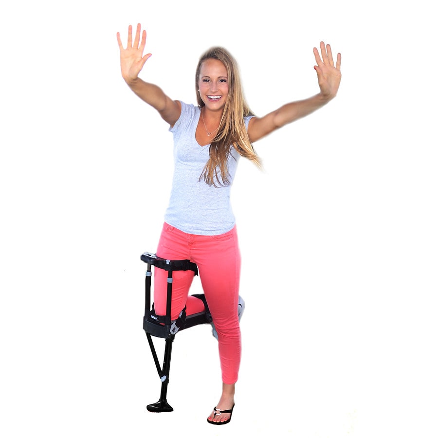  iWALK 2.0 Hands Free Crutch Black 