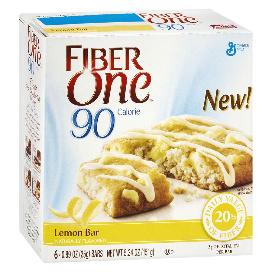 nutritional value of fiber one bars