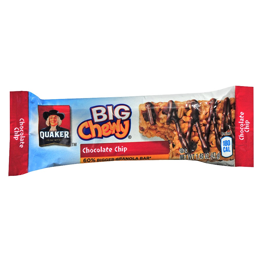  Quaker Chewy Big Chewy Granola Bar Chocolate Chip 