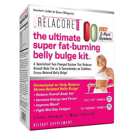 Relacore The Ultimate Super Fat Burning Belly Bulge Kit - 105 ea