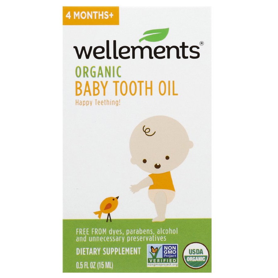  Wellements Organic Baby Tooth Oil 