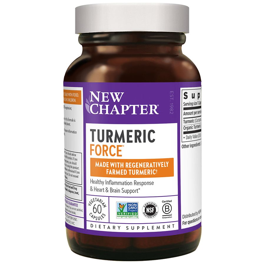 New Chapter Turmeric Force, Vegetarian Capsules