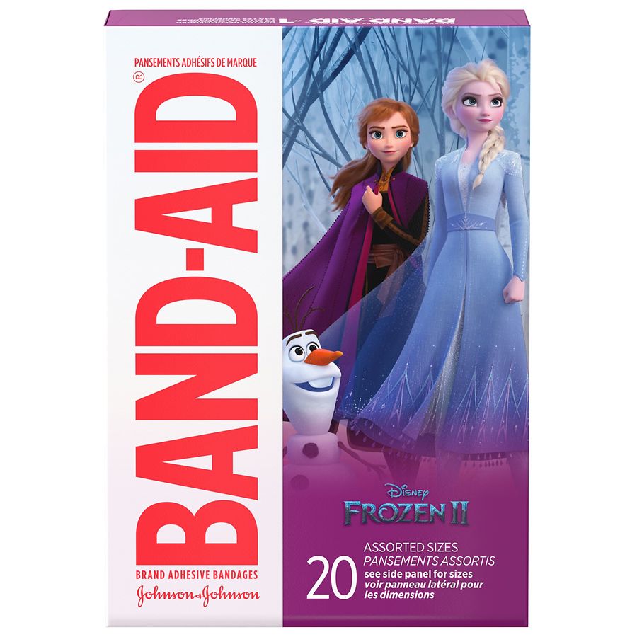 Band Aid Brand Adhesive Bandages, Disney Frozen, Assorted Sizes Assorted Sizes