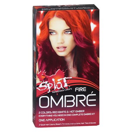 Splat Hair Color Kit Ombre Fire (1 ea.