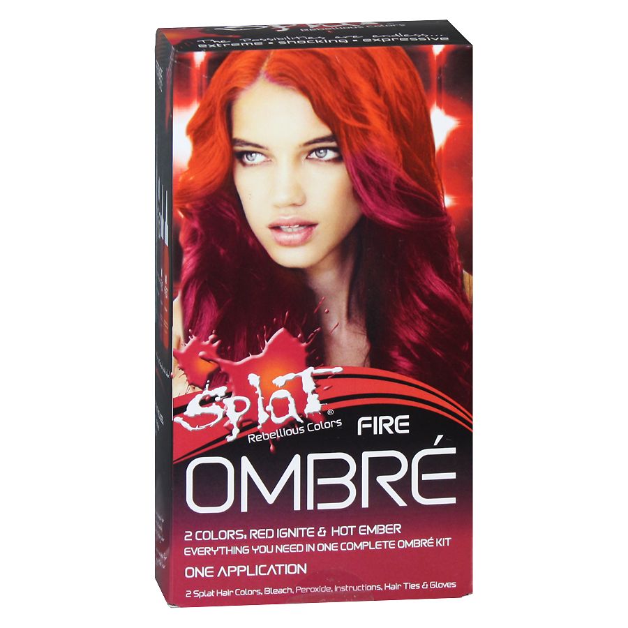 Splat Hair Color Kit Ombre Fire Walgreens