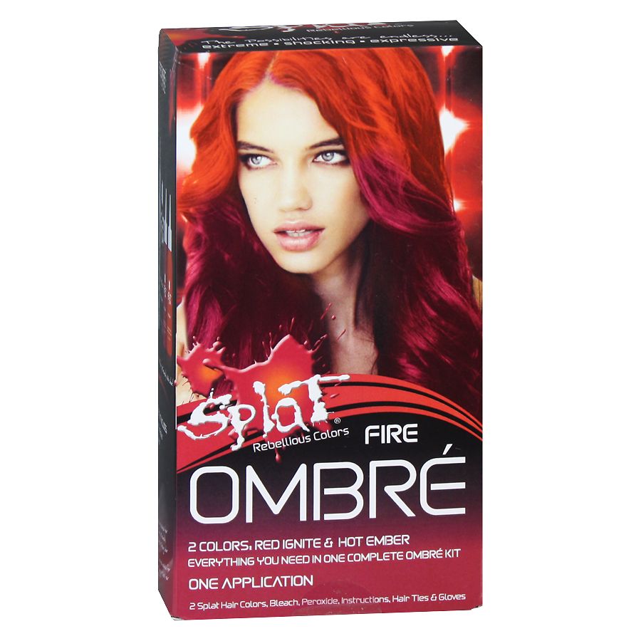 Splat Ombre Kit Fire Walgreens