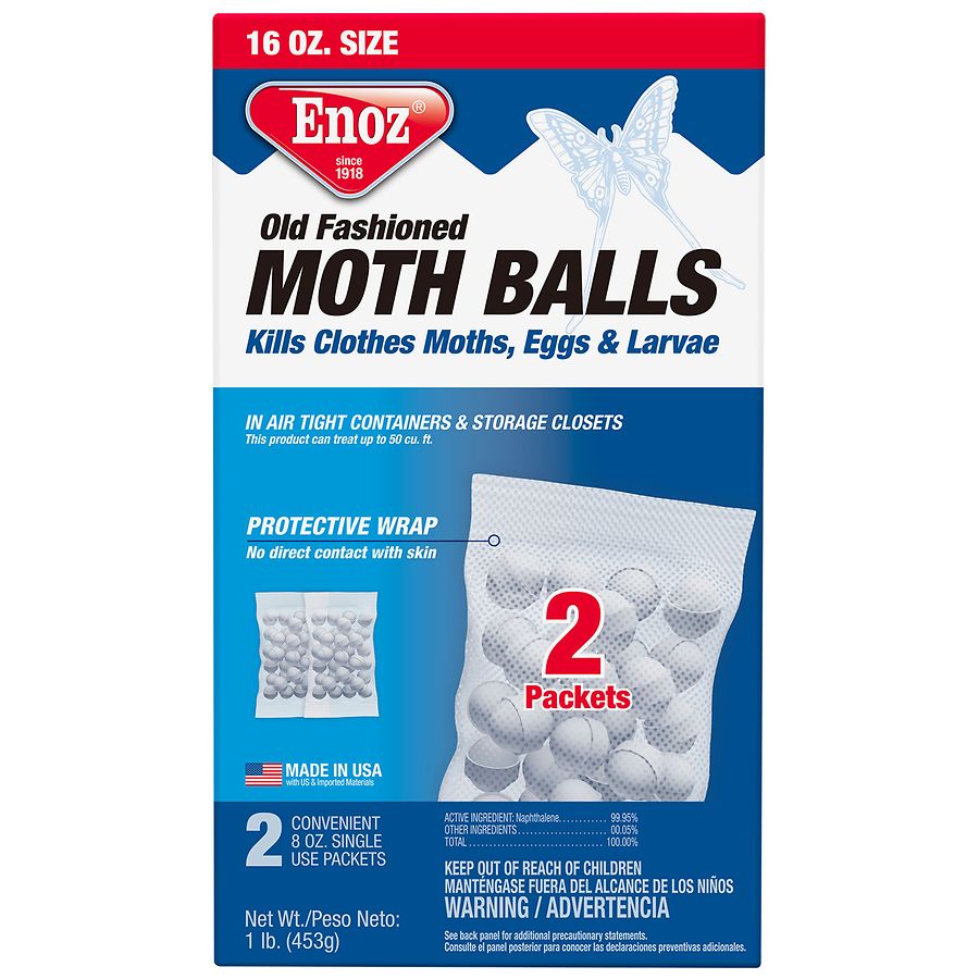 Enoz Old Fashioned Moth Balls | Walgreens