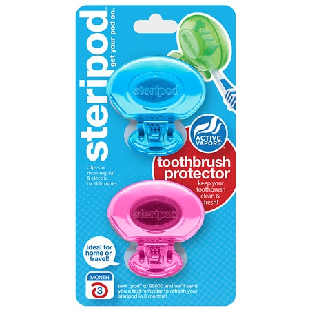 Steripod Toothbrush Sanitizers Assorted Assorted