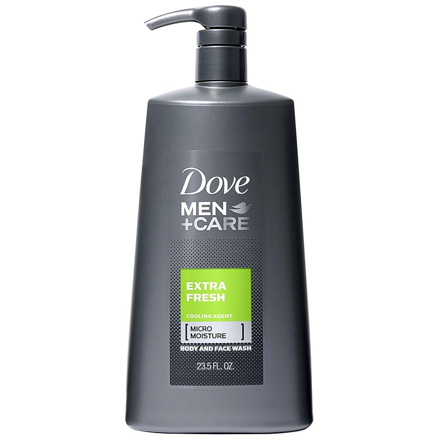 Dove Men+Care Body Wash with Pump Extra Fresh