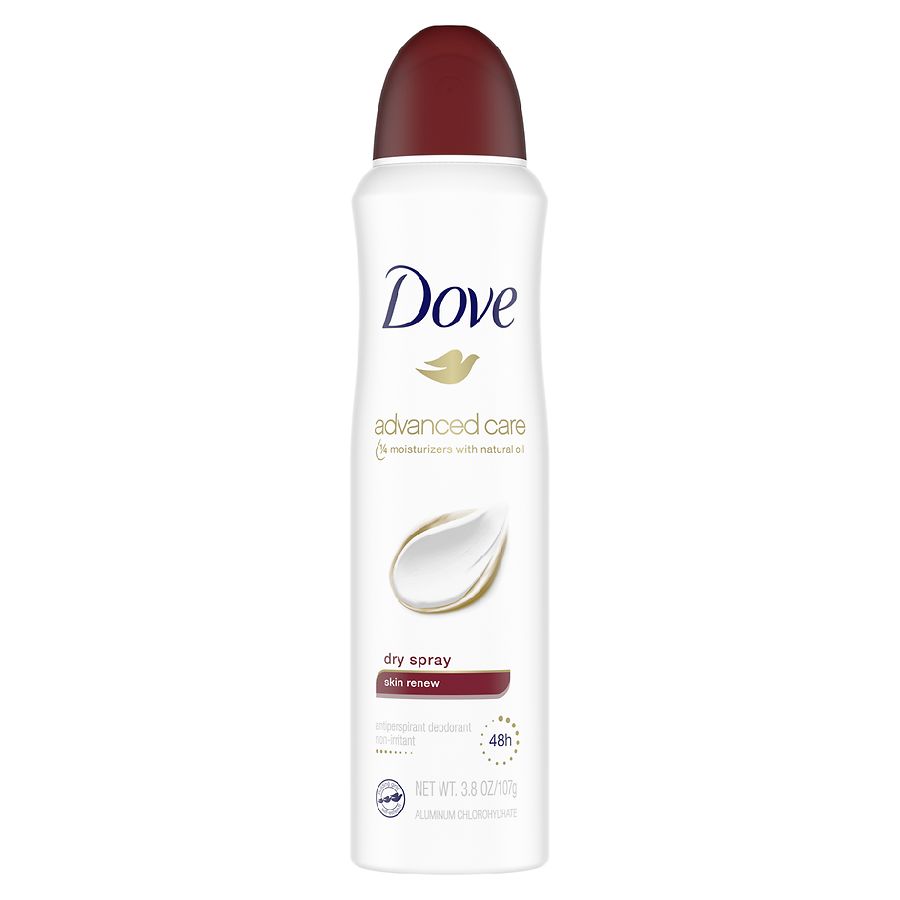 dove dry spray deodorant