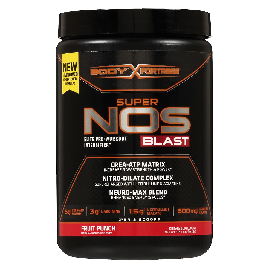 Body Fortress Super Nos Blast Fruit Punch