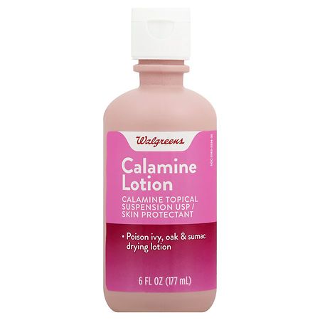 calamine lotion on scalp)