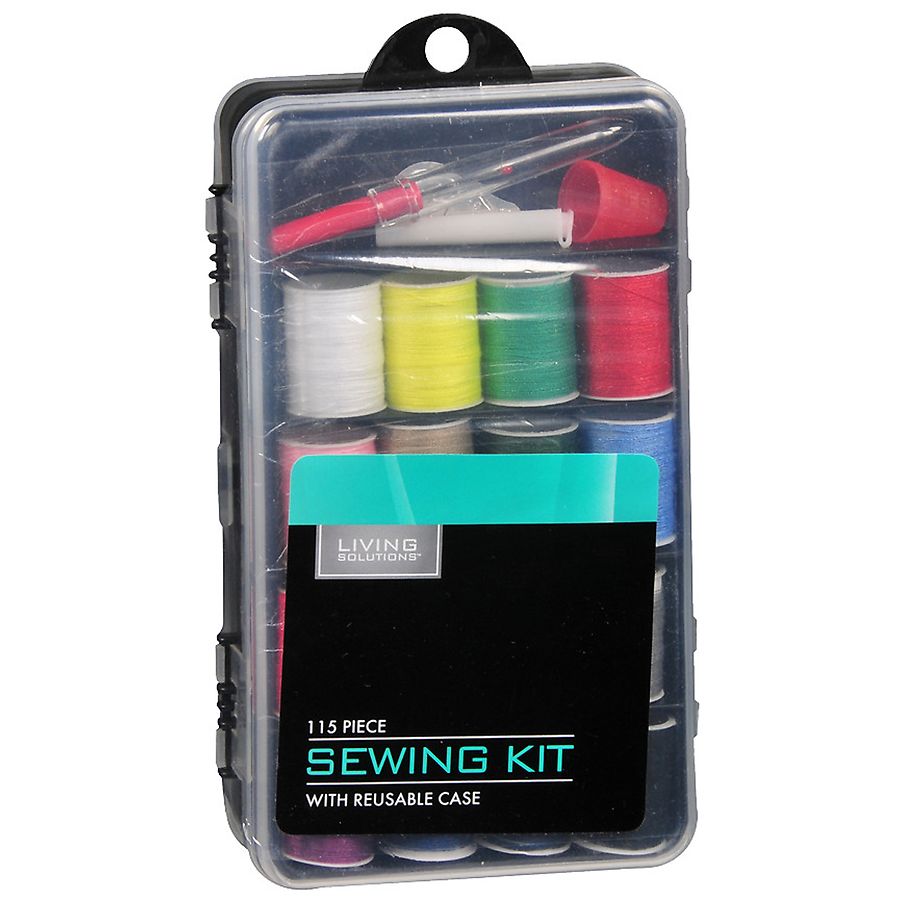 Living Solutions Sewing Kit 115 Piece Walgreens