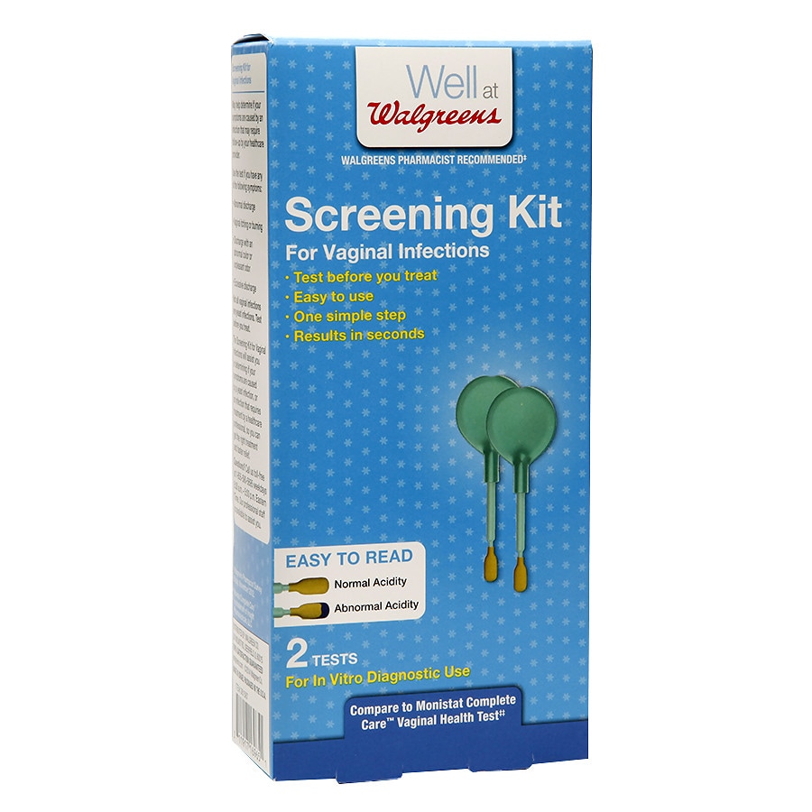 Walgreens Vaginal Screening Kit.
