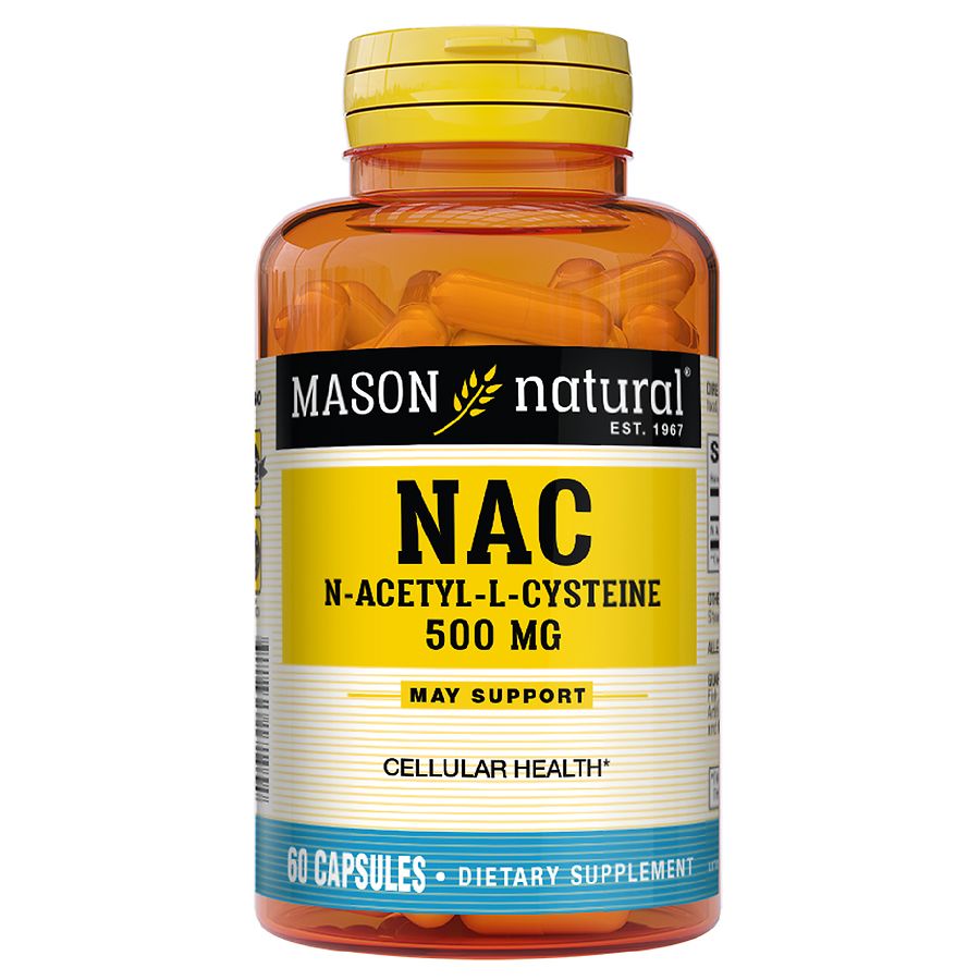 Mason Natural NAC N Acetyl L Cysteine Essential Amino Acid ...