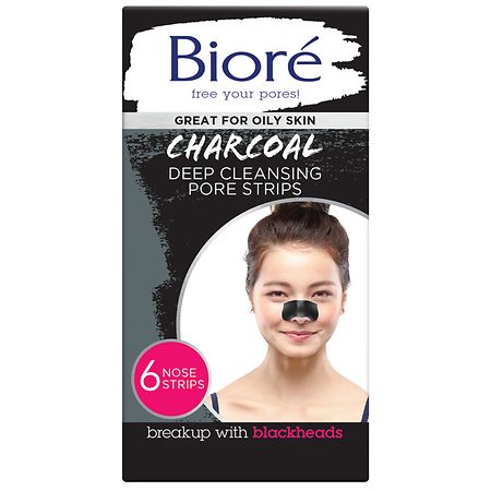 Biore Charcoal Blackhead Remover Pore Strips Walgreens picture picture