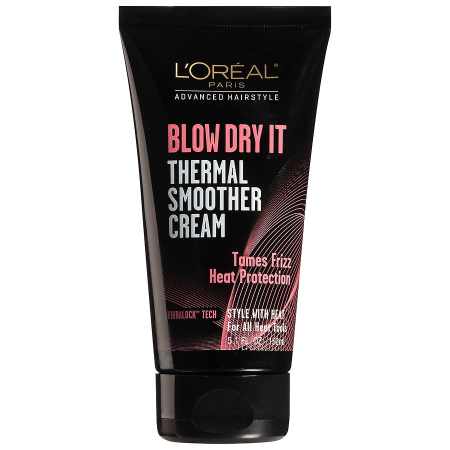 L'Oreal Paris Advanced Hairstyle BLOW DRY IT Thermal Smoother Cream