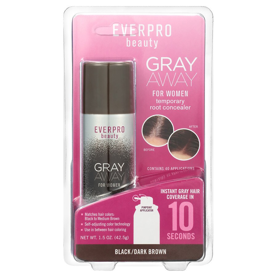 Everpro Gray Away for Women, Black/Dark Brown