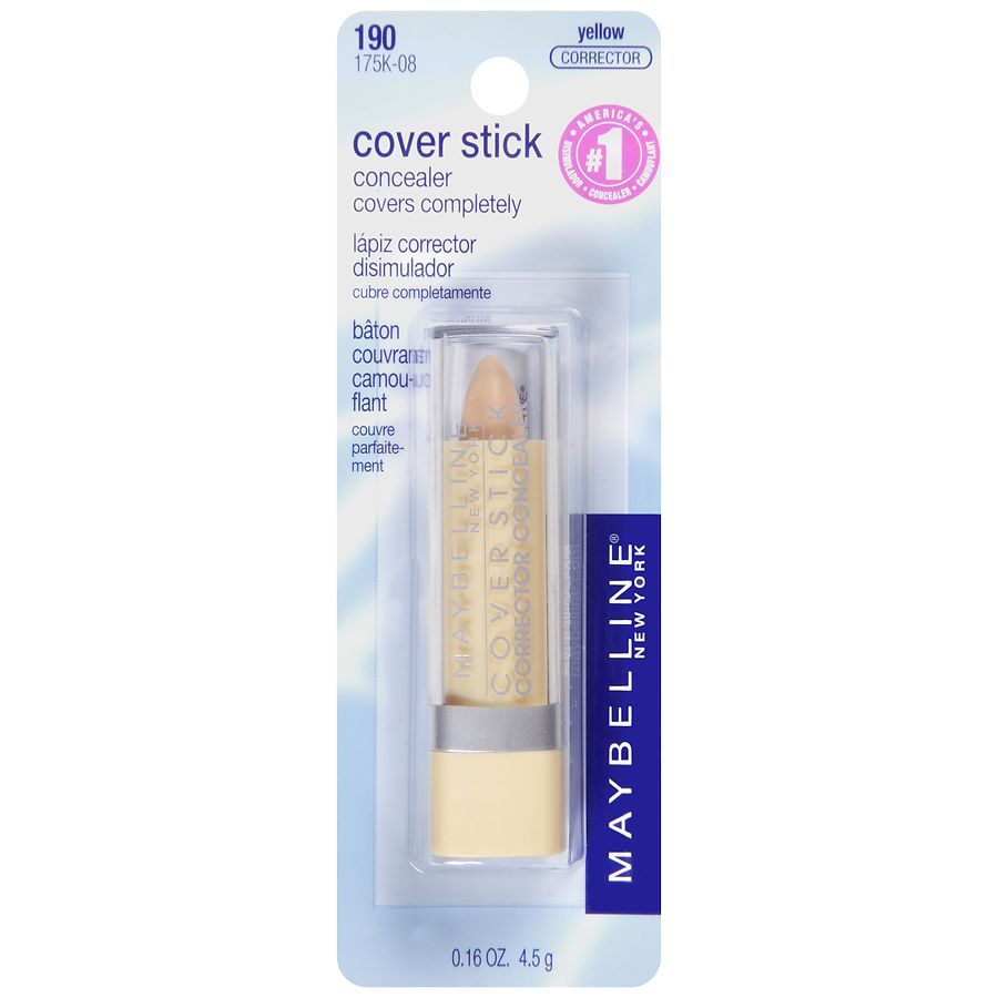 Maybelline Cover Stick Concealer,Yellow (Corrects Dark Circles) Walgreens