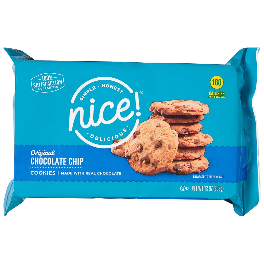  Nice! Simple Honest Delicious Original Chocolate Chip Cookies 