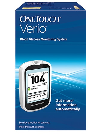  OneTouch Verio Blood Glucose Monitoring System 