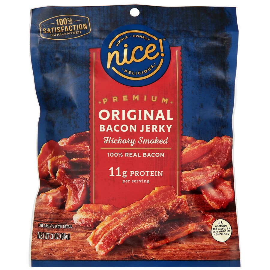  Nice! Bacon Jerky Original 