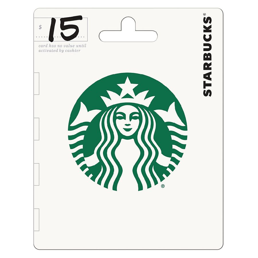 Starbucks Gift Card 15 Walgreens