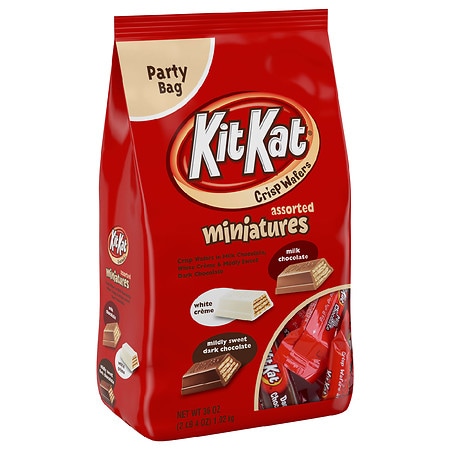 UPC 034000225118 product image for Kit Kat Miniatures Milk Chocolate - 36 oz. | upcitemdb.com