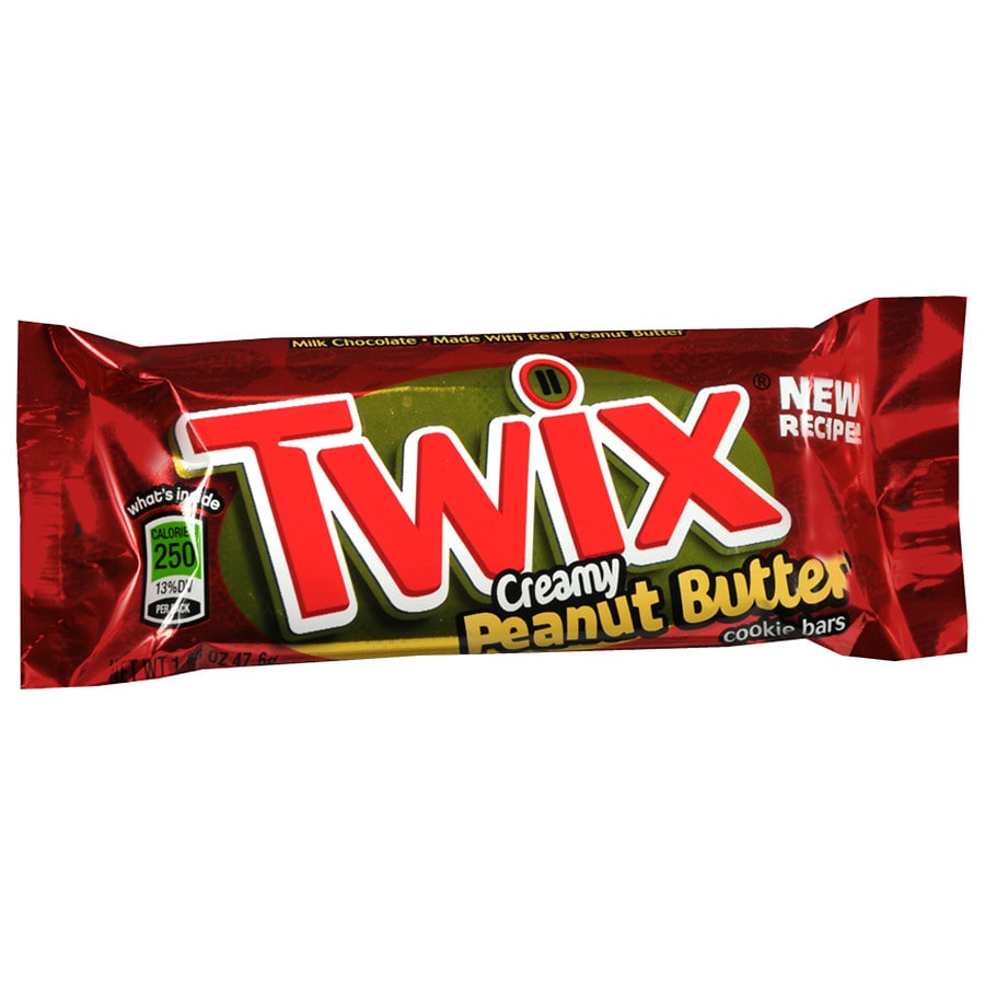 Twix Candy Bar Singles Peanut Butter | Walgreens