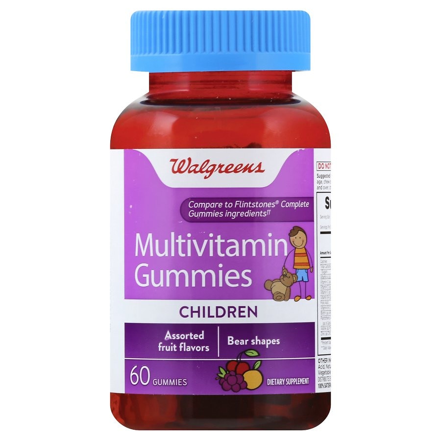  Walgreens Multivitamin Childrens Gummies Fruit 