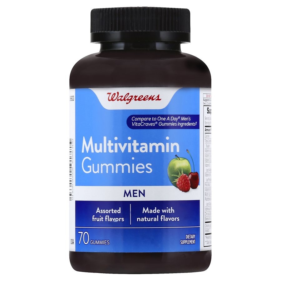 Walgreens Multivitamin Mens Gummies Fruit | Walgreens