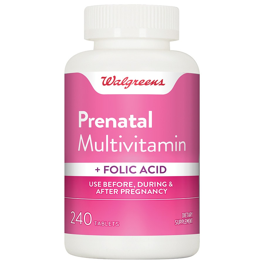 Walgreens Prenatal Multivitamin Pregnancy Health, Tablets | Walgreens