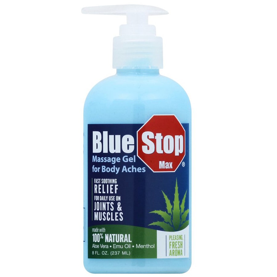 Blue Stop Max Massage Gel for Body Aches