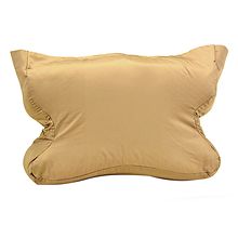 mustard pattern cushion