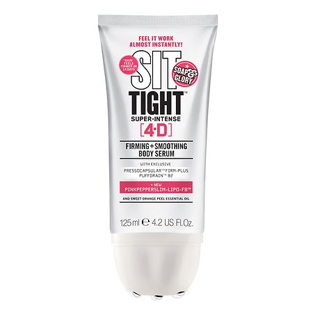Soap & Glory Sit Tight Super-Intense 4D Firming + Smoothing Body Serum - 4.2 oz