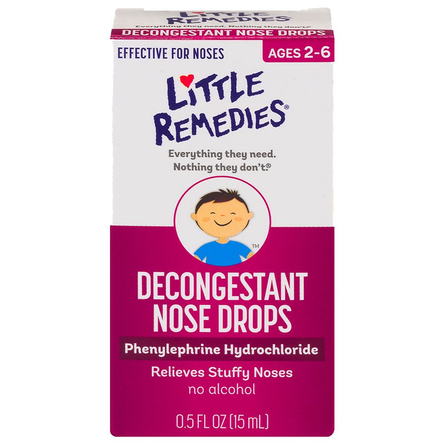 Little Noses Decongestant Nose Drops 