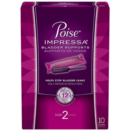 UPC 036000470604 product image for Poise Impressa Incontinence Bladder Supports for Bladder Control, Packaging May  | upcitemdb.com