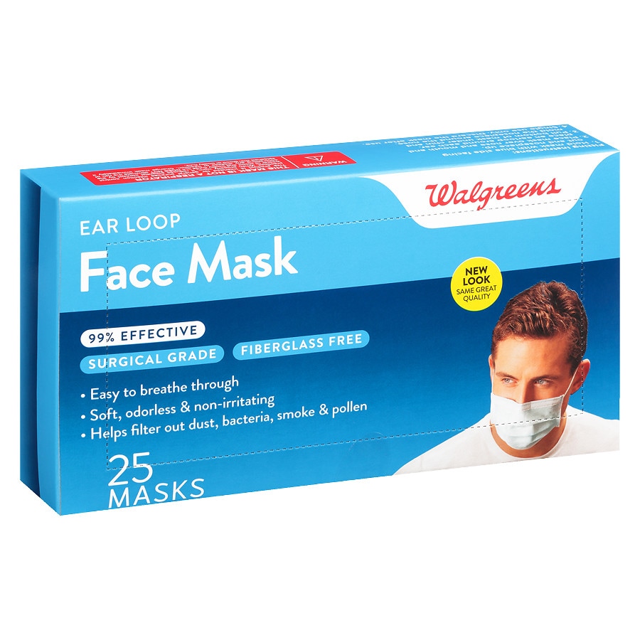 Walgreens Earloop Style Face Mask Walgreens