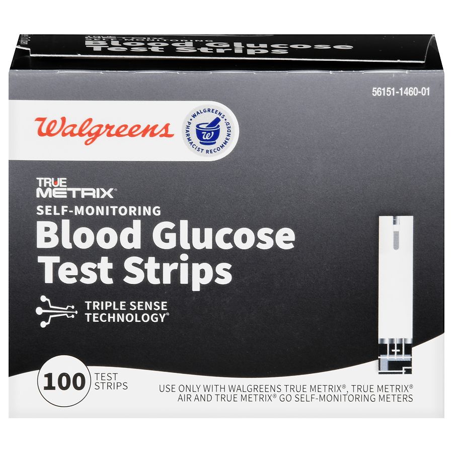 Walgreens Truemetrix Blood Glucose Test Strips Walgreens