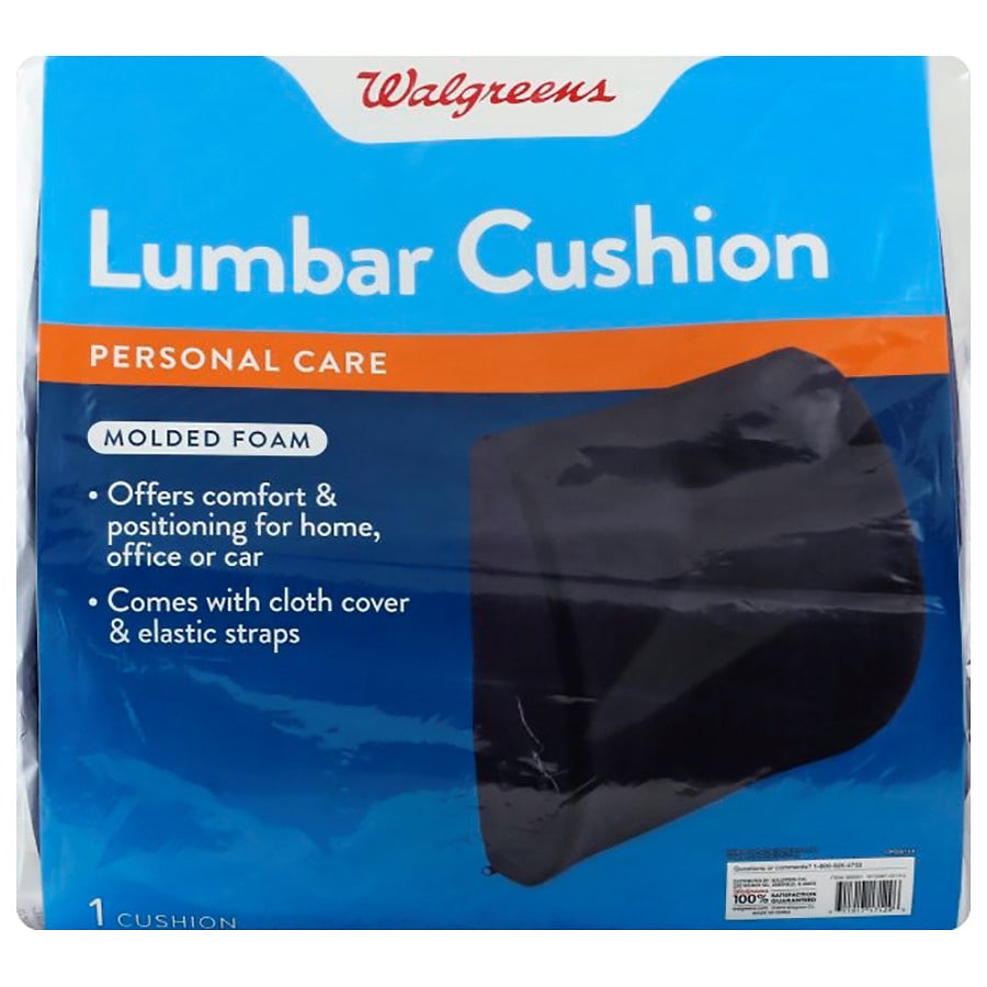 Walgreens Lumbar Cushion Blue Walgreens