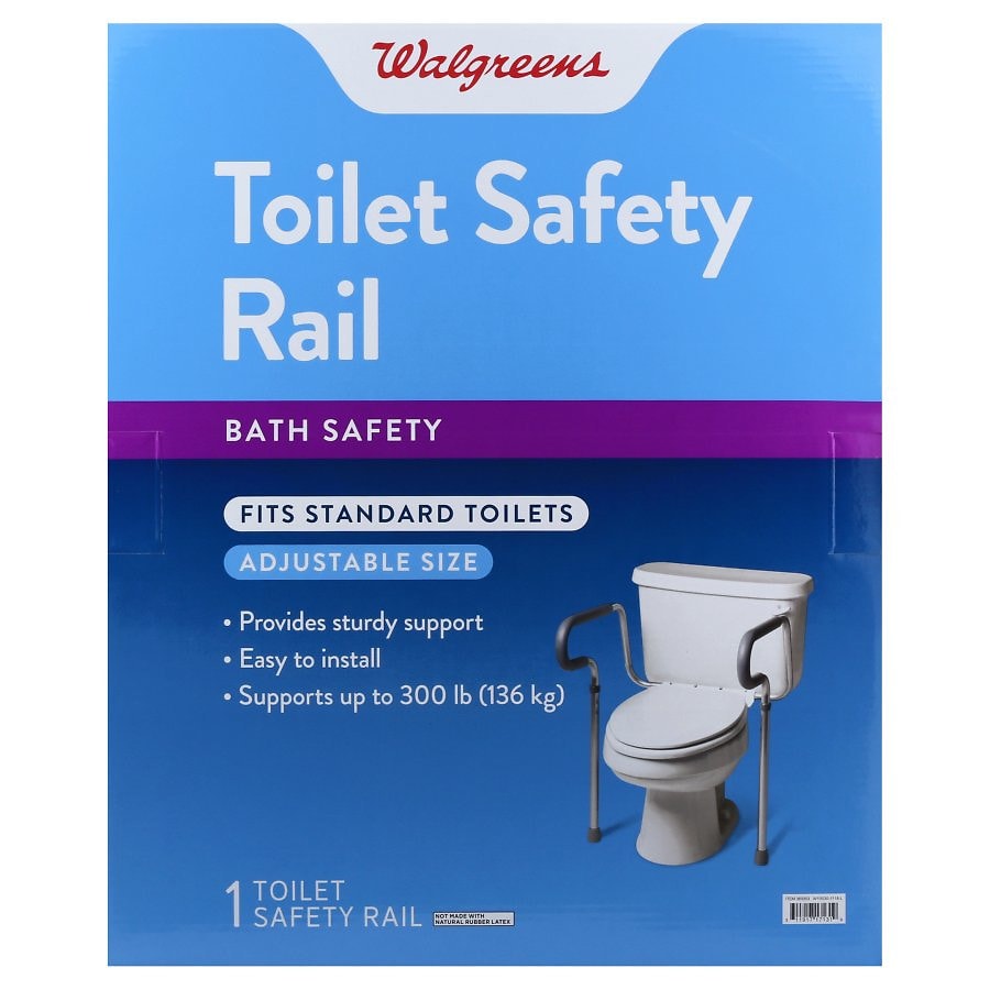 Walgreens Toilet Safety Rail