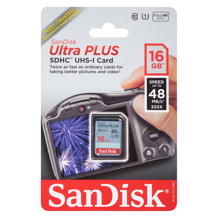  SanDisk Ultra SD Card 16GB 