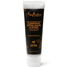 shea moisture detoxifying foaming facial wash