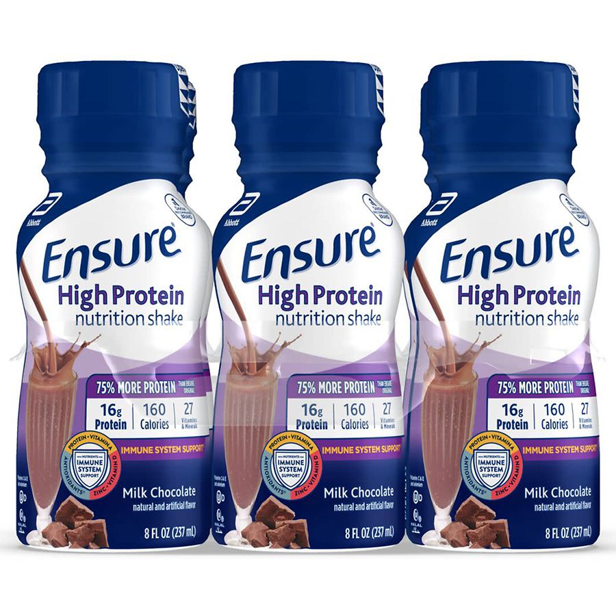 Ensure Active High Protein Shakes Chocolate, 6 pk | Walgreens