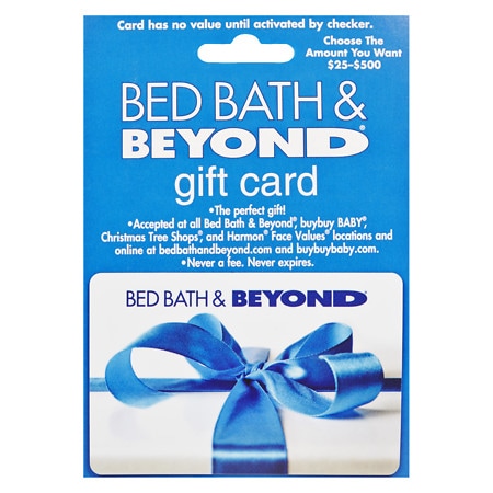 Bed, Bath & Beyond Non-Denominational Gift Card - 1 ea