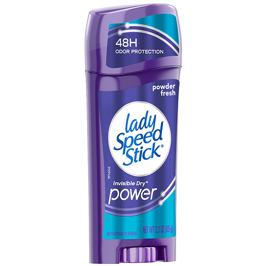 Lady Speed Stick by Mennen Fresh Infusions Antiperspirant Deodorant Solid Powder Fresh