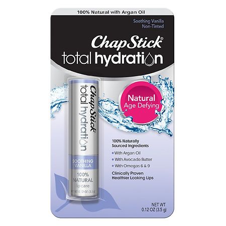 ChapStick Total Hydration Soothing Vanilla - 0.12 oz